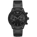 Emporio Armani Men's Chronograph Sport Mario Black Watch - AR11242